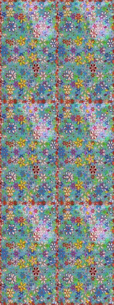 Kusursuz Vintage Çiçek Deseni. Raster Kalça dokusu deseni.