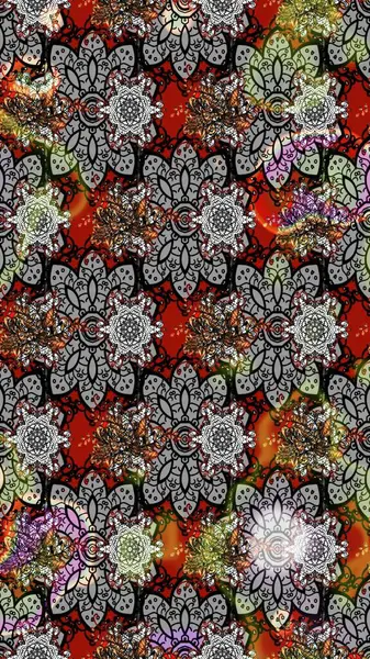 Suluboya çizim kalıbı. Moda baskısı. Eski model. Çiçeğin suluboya çizimlerinin mükemmel deseni. Dekorasyon ve tasarım için güzel desen.