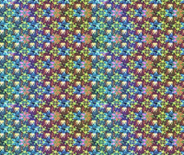 Küçük çiçekteki sevimli çiçek deseni. Modaya uygun kumaş deseni. Tony 'nin kumaş kalıbını çiz. Raster illüstrasyonu.