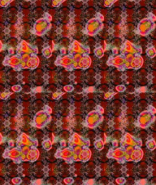 Karalama çiçekleri çizim kalıbı. Raster deseni. Sanat, çiçeklere ilham verir ve arka plan bırakır. Kahverengi el çizimi desen.