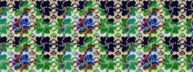 Şekil verilmiş çiçeklerle eskiz deseni. Süslü zentangle çizim dokusu, soyut çiçeklerle süslenmiş. Çiçek deseni duvar kağıdı, şablon dolguları ve web sayfası arkaplanı için kullanılabilir.