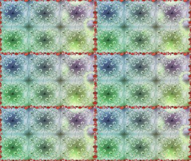 Tarafsız ve gri renklerde çiçekler. Raster illüstrasyonunda kusursuz çiçek deseni. Düz Çiçek Elementleri Tasarımı. Renkli Bahar Teması Kusursuz Arkaplan.