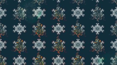 Kabile sanatı boho baskısı, klasik çiçek arkaplanı. Arkaplan dokusu, duvar kağıdı, mavi renkli çiçek teması. Soyut etnik raster çizim kalıbı.