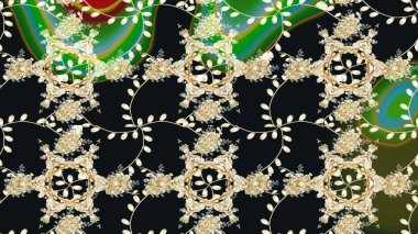 Eski model. Çiçeğin suluboya çizimlerinin mükemmel deseni. Suluboya çizim kalıbı. Moda baskısı. Dekorasyon ve tasarım için güzel desen.