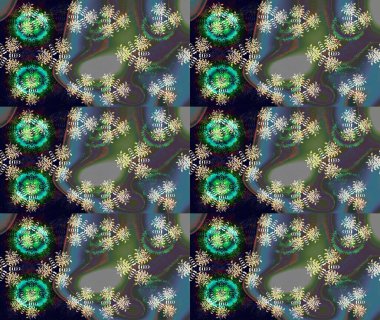 Taslak süsleme izi. Sınır Kızılderili çiçekli paisley patten. Raster Henna tarzı. Tebrik kartı geçmişi, boyama kitabı, arkaplan ve tekstil için kullanılabilir. Etnik Mandala havlusu.