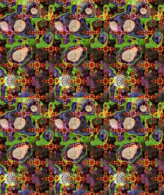 Kahverengi renkli çiçekler. Çiçek desenli eskiz, darbeler, sıçramalar, yaz çiçekleri. Raster illüstrasyonu.