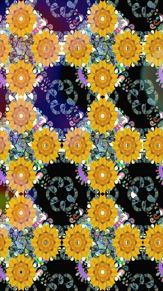 Sarı renkli çiçekler. Küçük çiçekte sevimli çiçek deseni var..