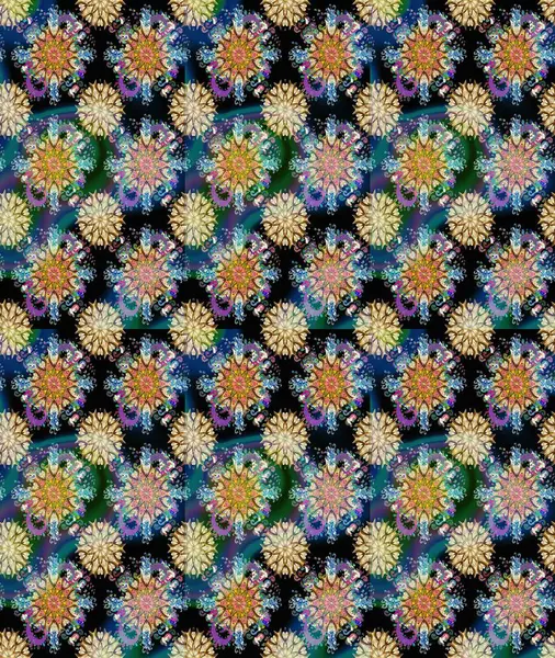 Mavi renkli, zarif çiçek buketli suluboya. Renkli Bahar Teması eskiz kalıbı. Düz Çiçek Elementleri Tasarımı. Raster illüstrasyonu.