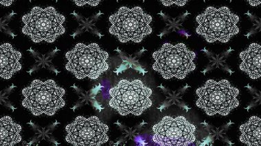 Süslü zentangle çizim dokusu, soyut çiçeklerle süslenmiş. Şekil verilmiş çiçeklerle eskiz deseni. Çiçek deseni duvar kağıdı, şablon dolguları ve web sayfası arkaplanı için kullanılabilir.