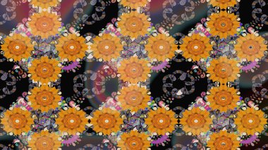 Tekstil, duvar kâğıdı, kapaklar, yüzey, baskı, hediye paketi, hatıra defteri, dekupaj. Özgürlük stili Millefleur 'lar. Küçük yabani çiçeklerdeki halk modelini çiz. Taşralı şıklığı.