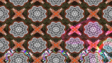 Küçük çiçekteki sevimli çiçek deseni. Gri renkli çiçekler.