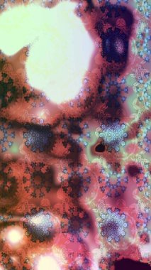 Düz Çiçek Elementleri Tasarımı. Renkli Bahar Teması eskiz kalıbı. Çocuk stili. Çiçekli çizim raster arkaplanı.