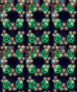 Kumaş, duvar kağıdı ve kağıt üzerine baskı yapmak için gelişen arka plan. Raster illüstrasyonu. Moda arka planında parlak buketler. Eski usul küçük çiçekli şirin bir eskiz deseni..