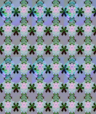 Renkli Bahar Teması eskiz kalıbı. Düz Çiçek Elementleri Tasarımı. Raster illüstrasyonundaki çiçek desenli çizim. Tarafsız renklerde çiçekler.