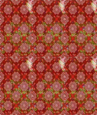 Sorunsuz vintage. Raster şirin kumaş deseni. Bahar Tema Dikişsiz desen arka plan rengi. Düz çiçek öğeleri tasarım.