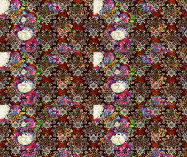 Raster Moda kumaş deseni. Çizgi çizimi kalıbı. Şirin çiçekler..