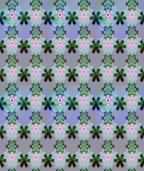 Renkli Bahar Teması eskiz kalıbı. Düz Çiçek Elementleri Tasarımı. Raster illüstrasyonundaki çiçek desenli çizim. Tarafsız renklerde çiçekler.