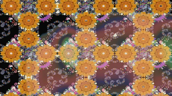 Güzel kumaş deseni. Güzel eskiz şekli. Renkli Yaz Temalı eskiz kalıbı. Yazdır. Düz Çiçek Elementleri Tasarımı. Raster çiçekli arka plan.