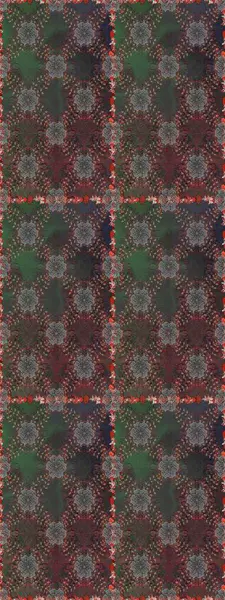 Düz Çiçek Elementleri Tasarım Raster illüstrasyonu. Gri ve kahverengi renkte çiçekler. Renkli Bahar Temalı, pürüzsüz bir arka plan. Çiçekli, suluboya desenli kusursuz çiçek deseni.