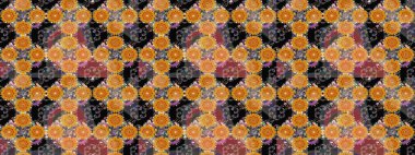 Güzel kumaş deseni. Güzel suluboya yaz çiçekleri deseni..