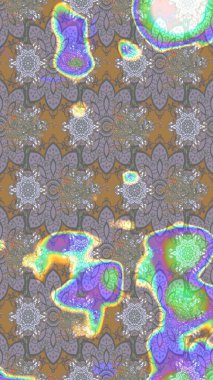 Raster deseni. Sanat, çiçek tarzına ilham verir ve arka plan bırakır. Karalama çiçekleri çizim kalıbı. Gri el çizimi desen.