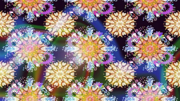 Raster suluboya çiçek deseni, narin çiçekler, tarafsız çiçekler, tebrik kartı şablonu. Raster Güzel kumaş deseni.