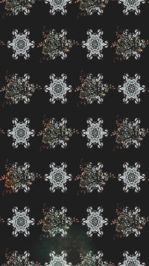 Gri renklerde. Raster illüstrasyonu. Anti-stres için Raster soyut şablon sayfası.