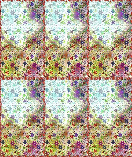 Yumuşak, yaz çiçekli arka plan. Tarafsız renklerde çiçekler. Raster çiçek desenli ve çiçekli..