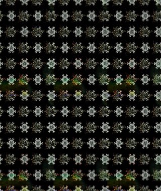 Sevimli çiçek raster deseni. Modaya uygun kumaş deseni. Renkli Yaz Temalı eskiz kalıbı. Düz Çiçek Elementleri Tasarımı.