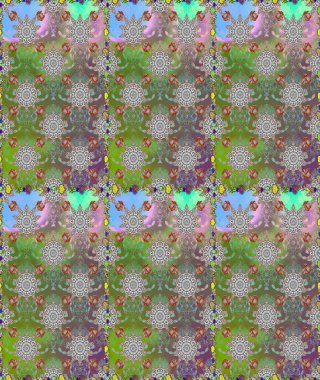 Egzotik çiçekler, gri ve yeşil renkler üzerine botanik ve parlak klasik doğa. Klasik tropikal doğal elementlerin suluboya seti. Raster illüstrasyonu.