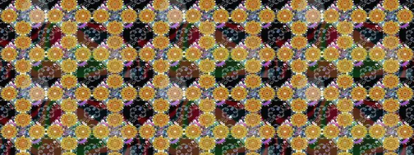 Tekstil, kumaş, kapaklar, duvar kağıtları, baskı, naylon, koleksiyon defteri, örgü, dekupaj için güzel bir eskiz. Oldukça eski bir besin torbası deseni, küçük sarı renkte, çiçekler. Millefleurlar.