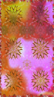 Trendy yazdırma. Güzel desen dekorasyon ve tasarım için. Çiçek suluboya çizimler ve zarif desen. Sulu Boya Dikişsiz desen. Vintage.