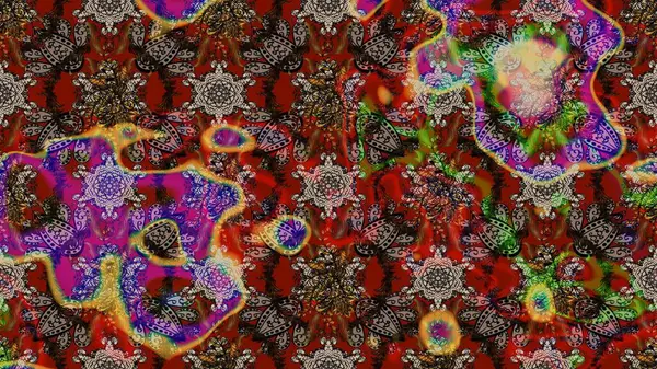 Raster. Güzel suluboya çiçekler, parlak resim ilham verici çiçek desenli eskiz arka plan.