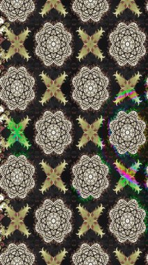 Çiçekli karalama şeklinde Raster çiçek deseni. Yumuşak, bahar çiçekli arka plan. Gri renkli çiçekler.