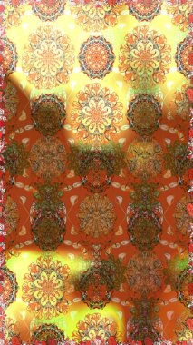 Güzel kumaş deseni. Güzel suluboya çiçek buketi pürüzsüz desen.