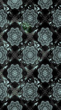 Suluboya çizim kalıbı. Çiçek izi. Suluboya tarzında siyah renkte çiçekler.