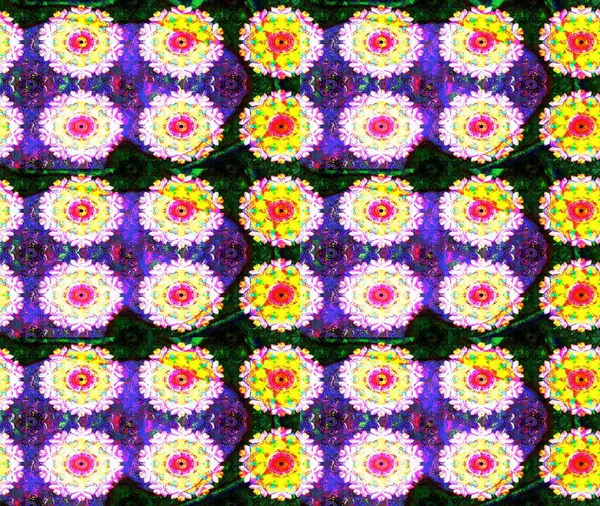 Düz Çiçek Elementleri Tasarımı. Çiçekli eskiz arkaplanı. Çocuk stili. Renkli Bahar Teması çizim şablonu.