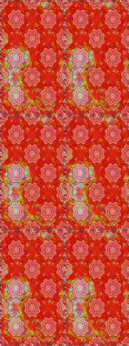 Güzel kumaş deseni. Güzel suluboya çiçek buketi pürüzsüz desen.