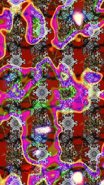 Gri renkli çiçekler. Raster illüstrasyonu. Çizim çiçek deseni duvar kağıdı için kullanılabilir.