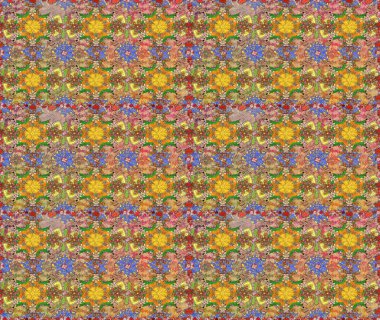 Raster deseni. Organik elementler. Botanik kusursuz desen. Suluboya etkisi.