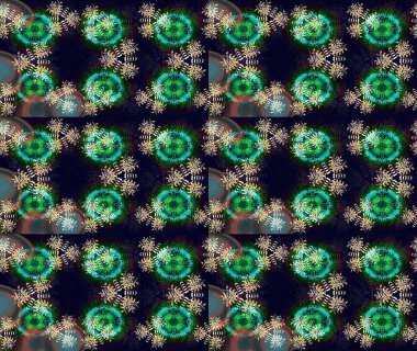 Raster illüstrasyonu. Eski usul küçük çiçekli şirin bir eskiz deseni. Moda arka planında parlak buketler. Kumaş, duvar kâğıdı ve kağıda yazdırmak için gelişen arkaplan.