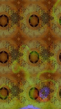 Üst manzara, yumuşak stil. Kahverengi renkte manzaralı çiçek deseni. Çiçek kompozisyonu, el boyası, hassas şablon. Sevgililer günü ve tebrik kartı konsepti için şık bir davet.