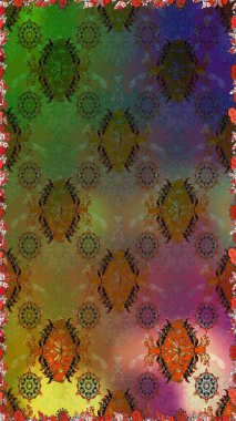 Kahverengi renklerde çiçek desenleri yok, el yapımı papatyalar, papatyalar. Tekrar eden çiçek arkaplanı, zarif kahverengi çiçek duvar kağıdı..