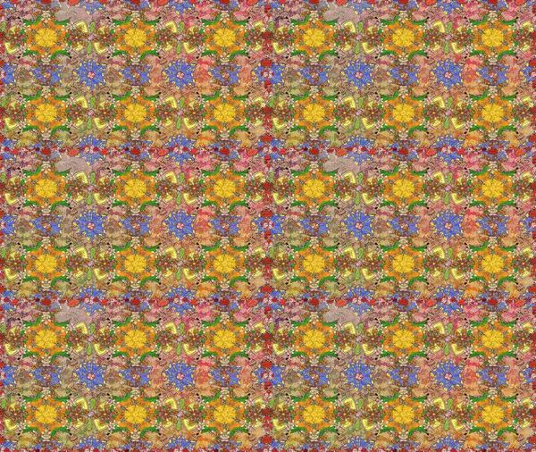 Raster deseni. Organik elementler. Botanik kusursuz desen. Suluboya etkisi.