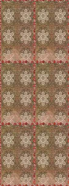 Doodle tarzı. Kahverengi ve bej renkli çiçekler. Tekstil ve kapak tasarımı için mükemmel. Renkli kahverengi ve bej pürüzsüz desen. El çizimi pürüzsüz sonbahar çiçekleri deseni.