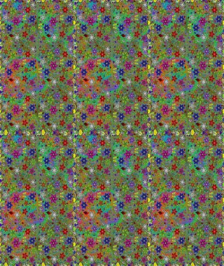 Küçük renkli çiçekler. Küçük çiçekte güzel bir desen. Çiçekli bahar çiçekleri. Motley illüstrasyonu. Kusursuz. Moda baskıları için zarif bir şablon.