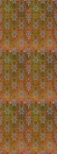 Yapraklı kusursuz desen. Tekstil için figür. Şirin, zarif çiçekler Raster illüstrasyonu. Davetiye ve kartpostal tasarımı için dekoratif çiçek unsurları. Poster veya kapak için arkaplan.