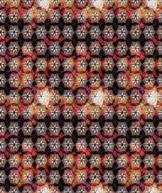 Siyah renkli çiçekler. Raster illüstrasyonu. Çiçek desenli eskiz, vuruşlar, sıçramalar, yaz çiçekleri..