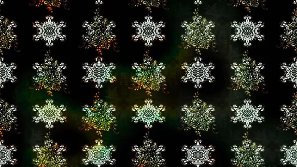 Siyah renkli çiçekler. Kumaş desenli papatya çiçekleri ayrıntıları.