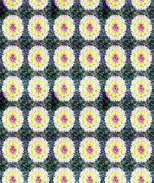 Tarafsız renklerde bahar çiçekleri. Raster illüstrasyonu. Çiçek ve yapraklı karalama şeklinde Raster çiçek deseni.